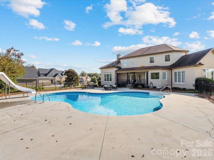 2820 Smith Field Drive, Monroe, NC 28110.  MLS# CAR4303716, YatesRealty ID 961. Pool