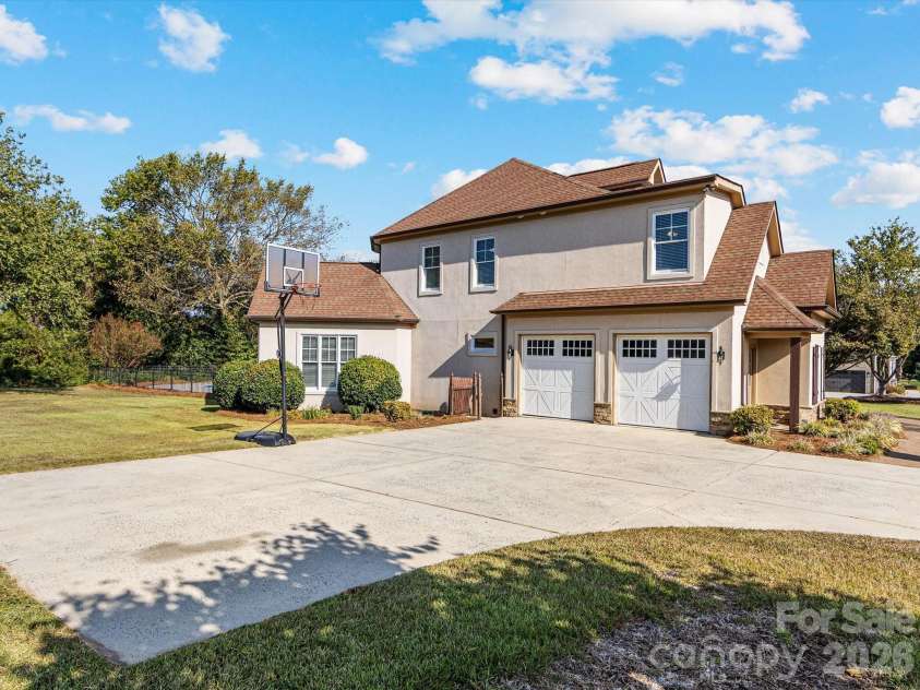 2820 Smith Field Drive, Monroe, NC 28110.  MLS# CAR4303716, YatesRealty ID 961. Side exterior 