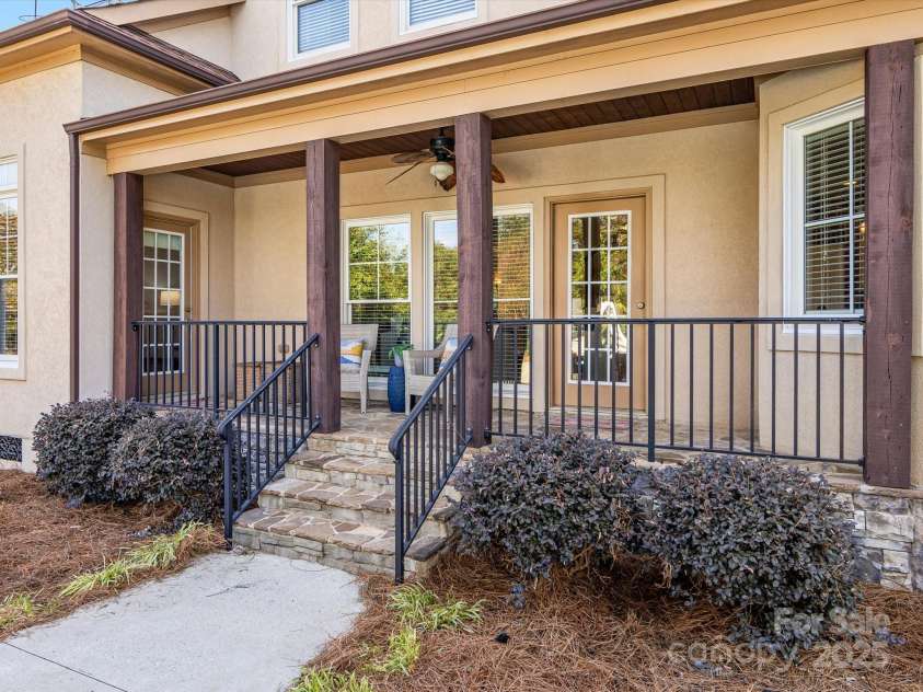 2820 Smith Field Drive, Monroe, NC 28110.  MLS# CAR4303716, YatesRealty ID 961. Veranda