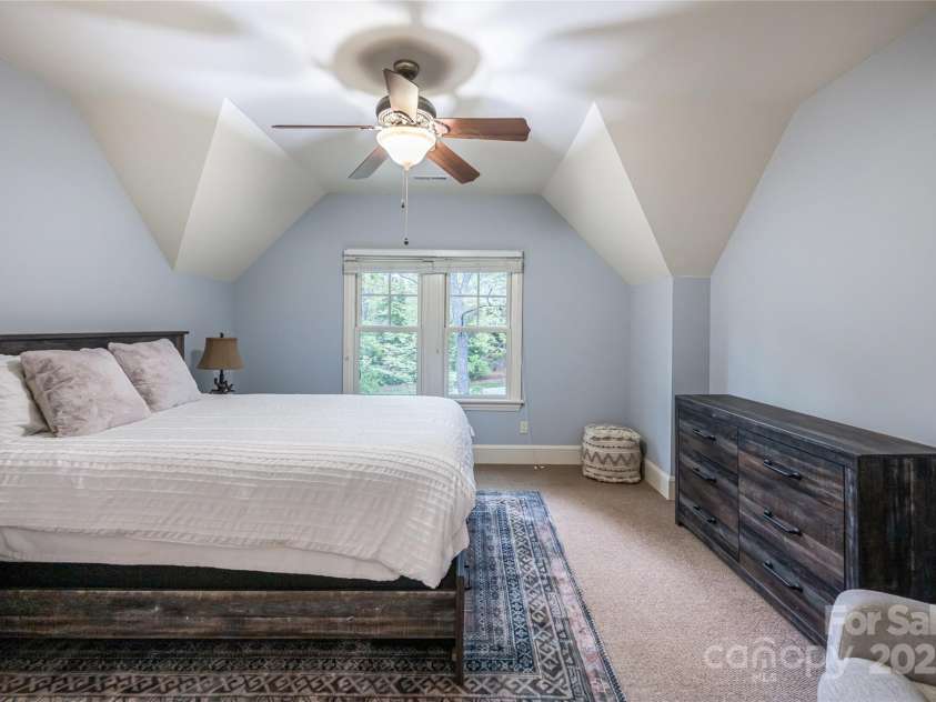 32 Ramble Way, Asheville, NC 28803.  MLS# CAR4251948, YatesRealty ID 9614. Upstairs Bedroom