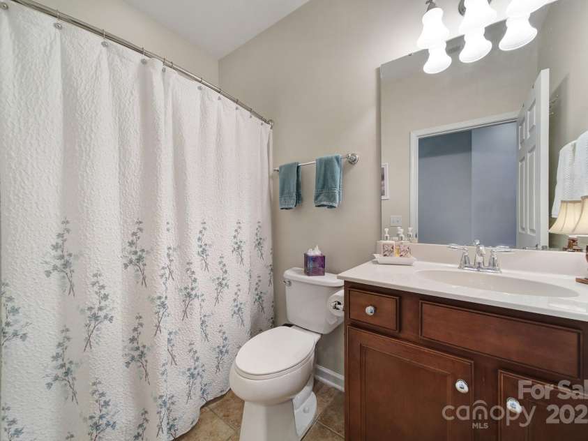 5011 Broad Lane, Fort Mill, SC 29707.  MLS# CAR4239090, YatesRealty ID 9615. Guest Bathroom