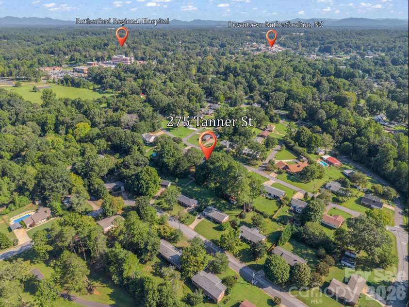 275 Tanner Street, Rutherfordton, NC 28139.  MLS# CAR4422533, YatesRealty ID 9621. 