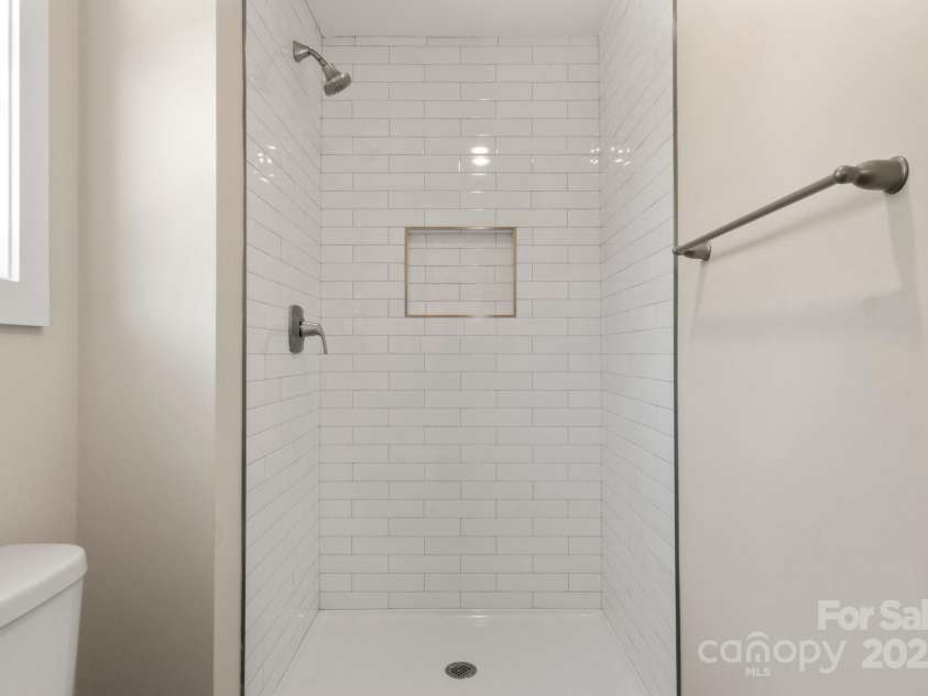 438 Forest Lake Road, Forest City, NC 28043.  MLS# CAR4252151, YatesRealty ID 9628. Tiled shower