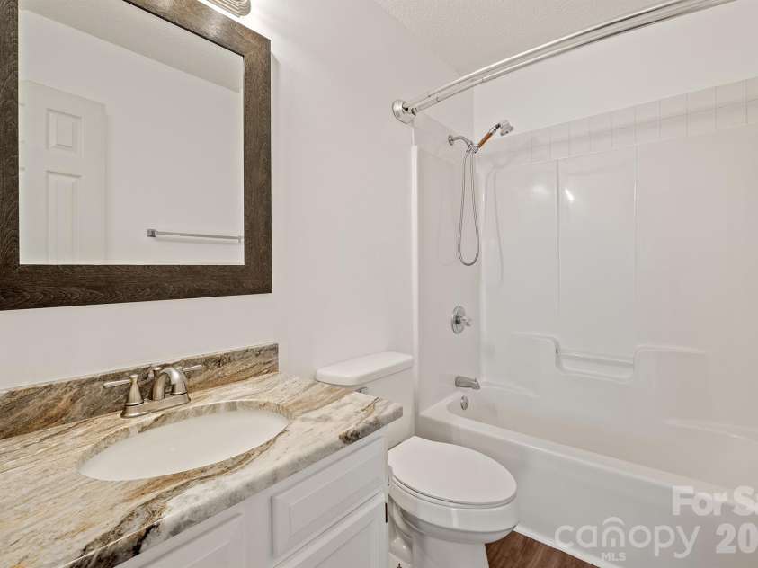3673 Farm Lake Drive, Concord, NC 28027.  MLS# CAR4312782, YatesRealty ID 9637. Hall Bathroom