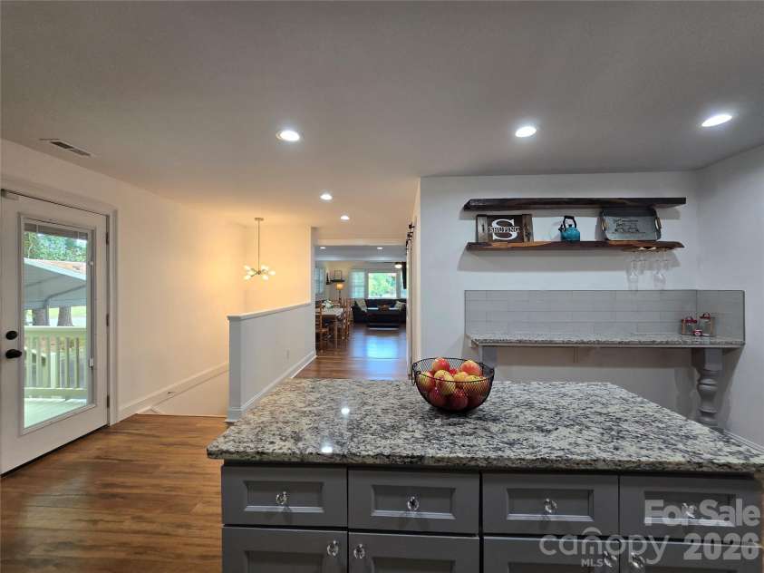 403 Stevens Street, China Grove, NC 28023.  MLS# CAR4362503, YatesRealty ID 9649. Kitchen Island