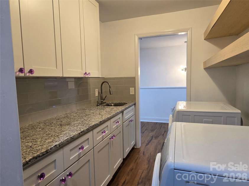 403 Stevens Street, China Grove, NC 28023.  MLS# CAR4362503, YatesRealty ID 9649. Laundry room