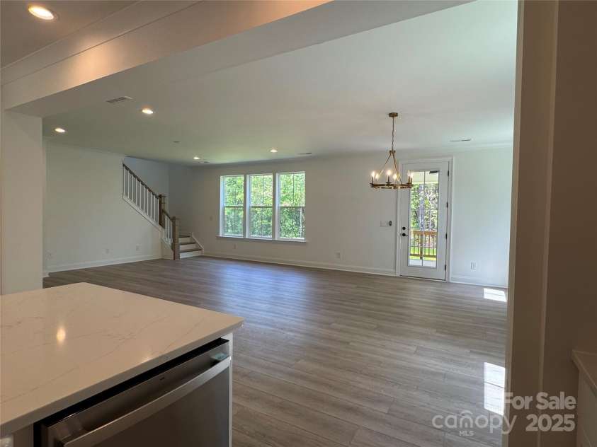 8768 Sherrills Ford Road, Sherrills Ford, NC 28673.  MLS# CAR4217567, YatesRealty ID 9655. Kitchen to Living area