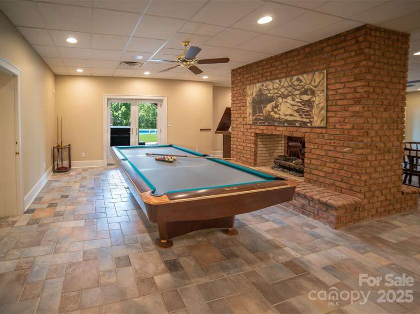 2770 Lakeview Drive, Lenoir, NC 28645.  MLS# CAR4274272, YatesRealty ID 968. Basement game room
