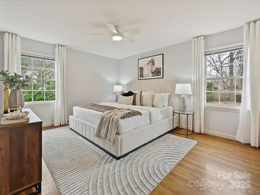 4132 Sulkirk Road, Charlotte, NC 28210.  MLS# CAR4223769, YatesRealty ID 9687. Primary Bedroom