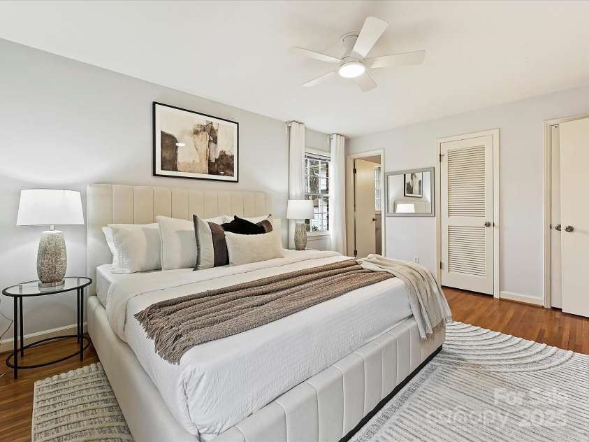 4132 Sulkirk Road, Charlotte, NC 28210.  MLS# CAR4223769, YatesRealty ID 9687. Primary Bedroom