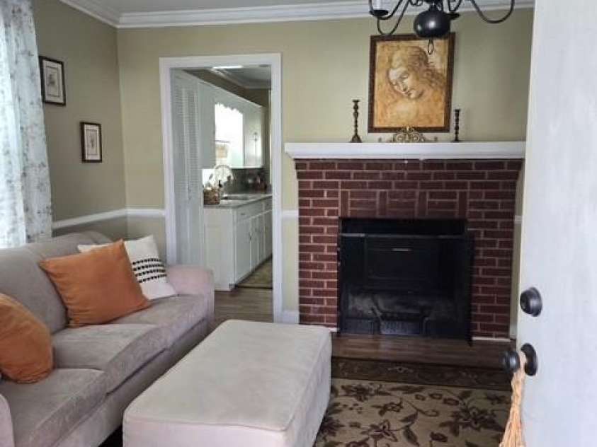526 Arlington Avenue, Albemarle, NC 28001.  MLS# CAR4243582, YatesRealty ID 9692. Living Room to Kitchen