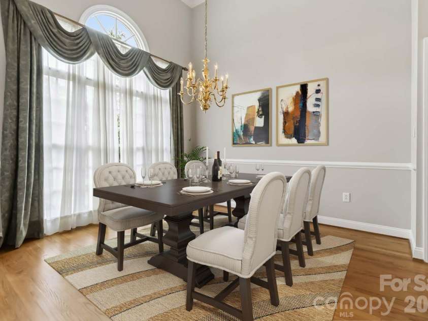 1443 Porch Swing Lane, Matthews, NC 28104.  MLS# CAR4364975, YatesRealty ID 9695. Virtually Staged