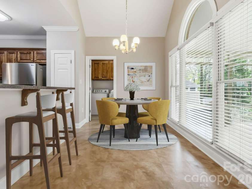 1443 Porch Swing Lane, Matthews, NC 28104.  MLS# CAR4364975, YatesRealty ID 9695. Virtually Staged