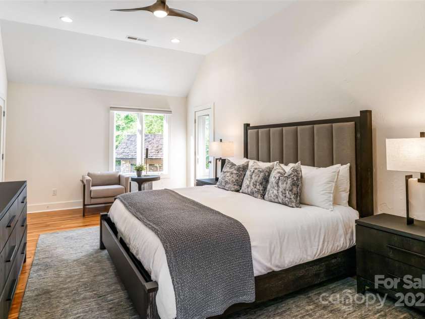268 Holly Arbor Lane, Asheville, NC 28803.  MLS# CAR4268471, YatesRealty ID 97. The Main house features 5 guest suites with en-suite baths.