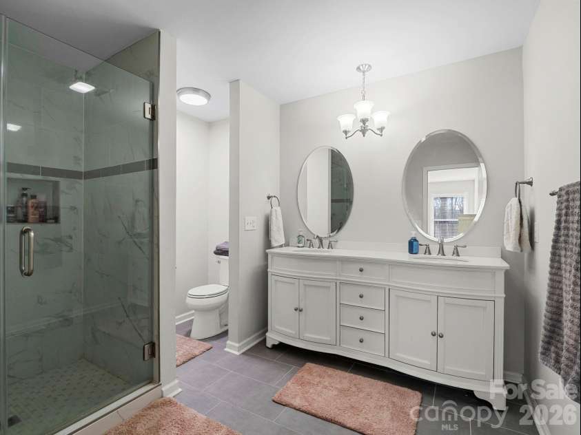 423 Mountain View Drive, Columbus, NC 28722.  MLS# CAR4345860, YatesRealty ID 9703. Primary bath
