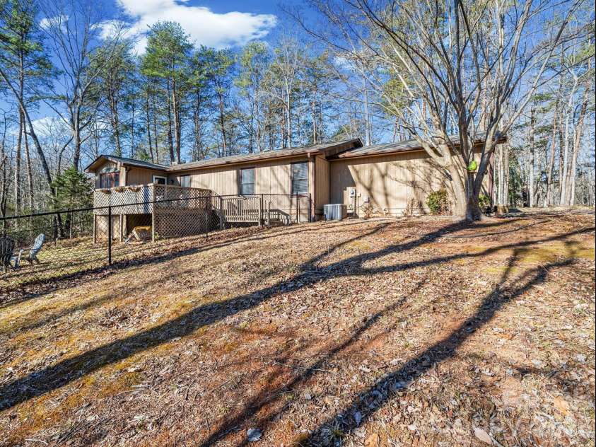 423 Mountain View Drive, Columbus, NC 28722.  MLS# CAR4345860, YatesRealty ID 9703. Rear view