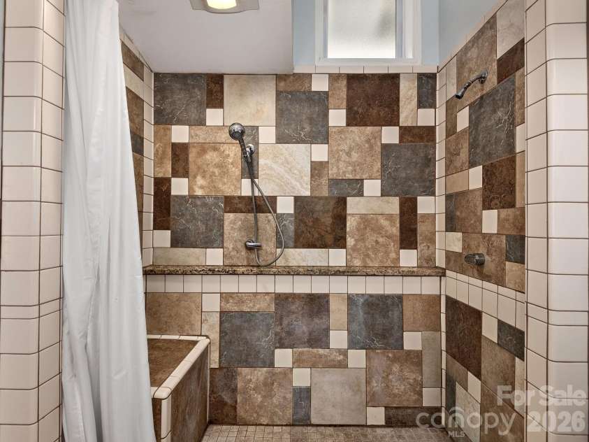 6 Star Berry Lane, Fairview, NC 28730.  MLS# CAR4315024, YatesRealty ID 9705. Gorgeous Custom Tile in Guest Space/STR Bath