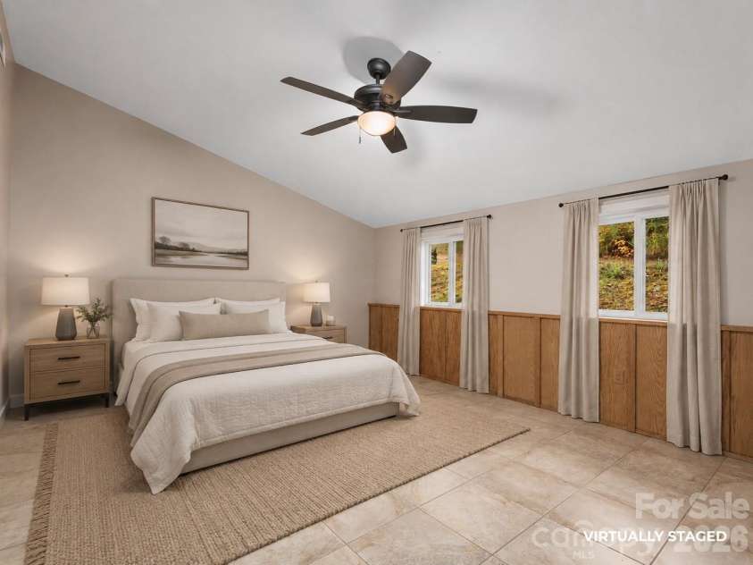 6 Star Berry Lane, Fairview, NC 28730.  MLS# CAR4315024, YatesRealty ID 9705. Main Level Guest Space, STR, or Multi-generational Living
