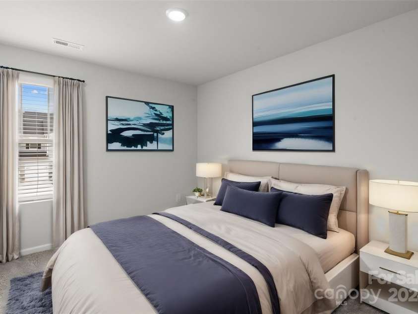 3850 County Down Avenue, Kannapolis, NC 28081.  MLS# CAR4147678, YatesRealty ID 9711. Bedroom #3 virtually staged