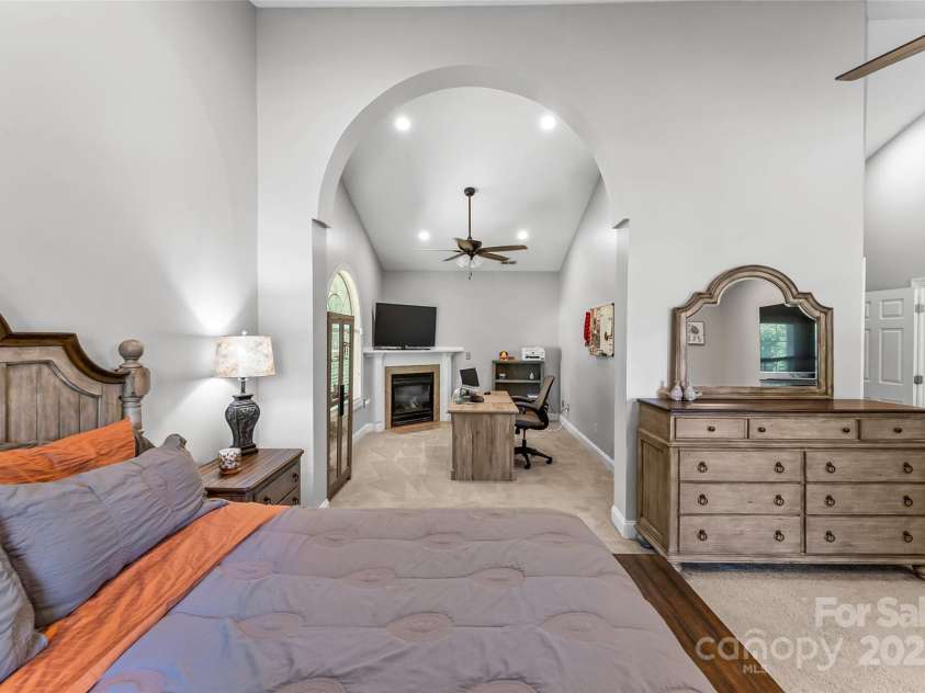 31 Helen Holcombe Way, Candler, NC 28715.  MLS# CAR4230409, YatesRealty ID 9712. Looking into office / sitting room