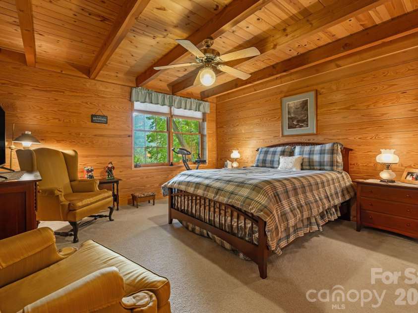 215 Goldenleaf Road, Mars Hill, NC 28754.  MLS# CAR4356364, YatesRealty ID 9718. 3rd Guest Bedroom Lower Level