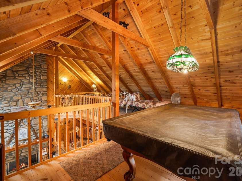 215 Goldenleaf Road, Mars Hill, NC 28754.  MLS# CAR4356364, YatesRealty ID 9718. Loft Area