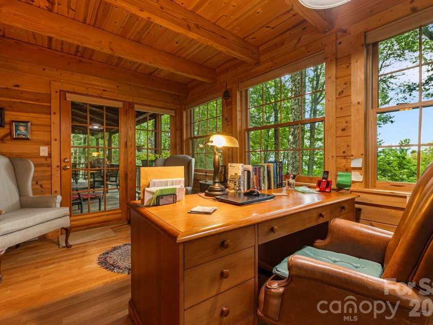 215 Goldenleaf Road, Mars Hill, NC 28754.  MLS# CAR4356364, YatesRealty ID 9718. Office/Flex Space off Primary