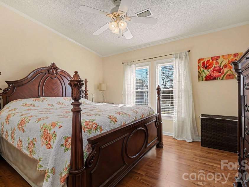 103 Oriole Road, New London, NC 28127.  MLS# CAR4335932, YatesRealty ID 972. Primary bedroom accomdates a king size bed