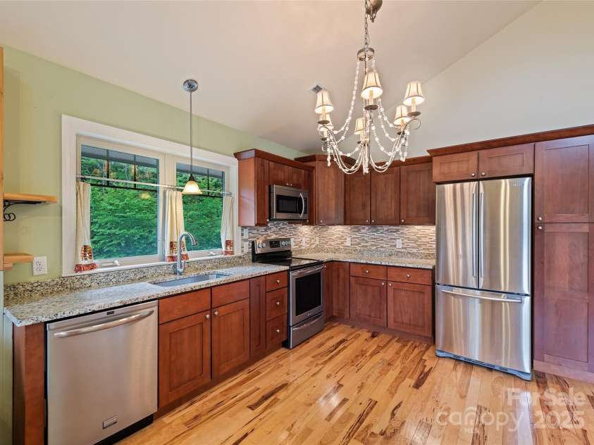 20A Lila Lane, Clyde, NC 28721.  MLS# CAR4258069, YatesRealty ID 972. Kitchen