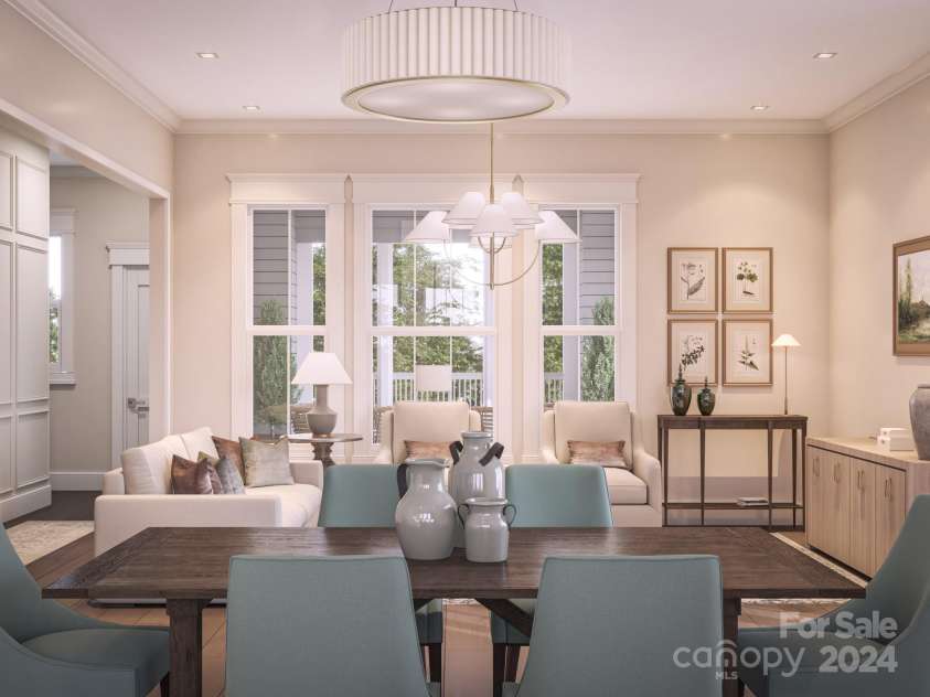 3100 Selwyn Avenue, Charlotte, NC 28209.  MLS# CAR4130767, YatesRealty ID 972. Renderings from various plans in the Selwyn Walk Development