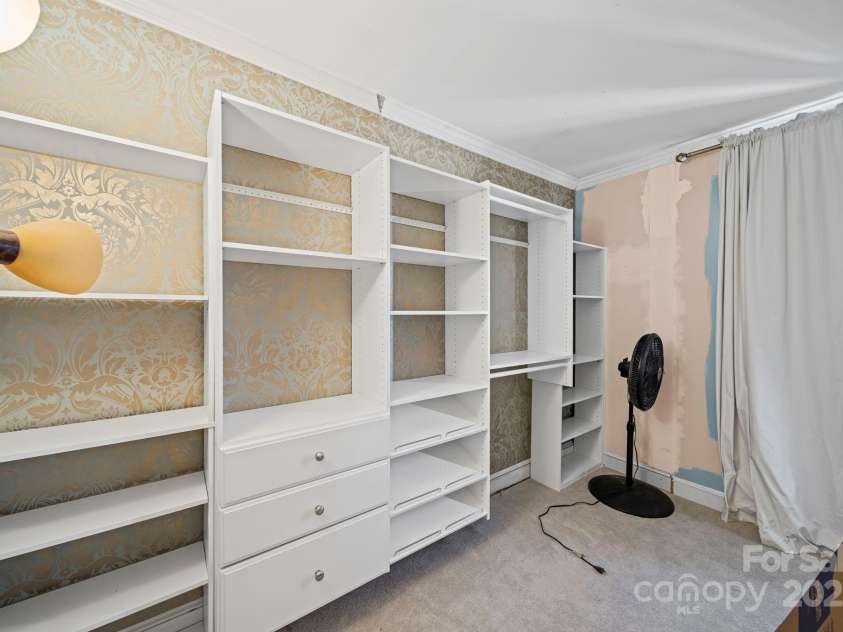 7670 NC Hwy 73 Highway, Mount Pleasant, NC 28124.  MLS# CAR4331448, YatesRealty ID 9727. Primary Bedroom Closet