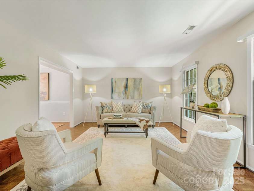 1325 Rock Point Road, Charlotte, NC 28270.  MLS# CAR4252275, YatesRealty ID 9730. Living Room
