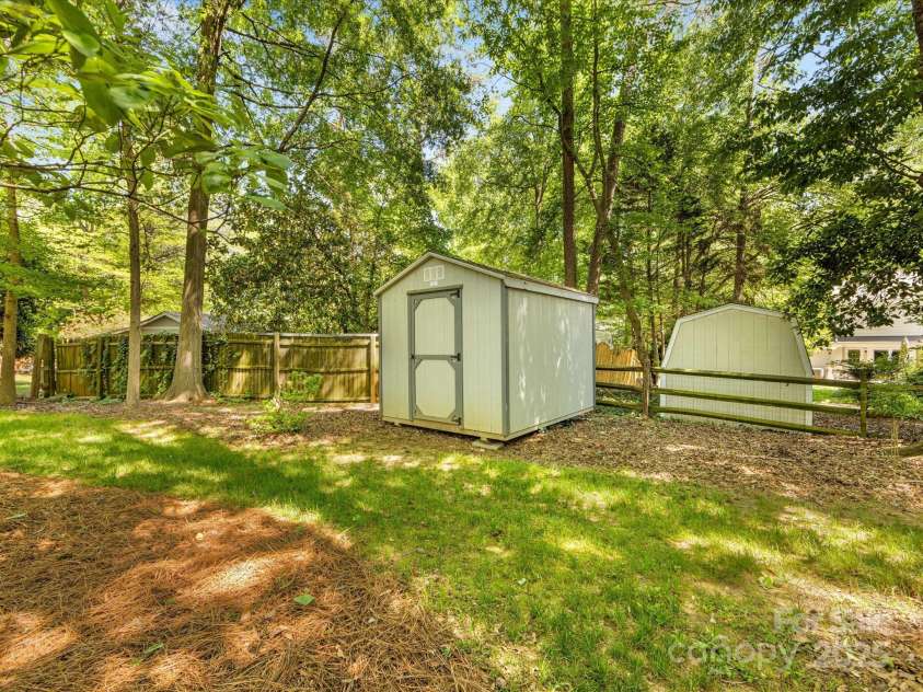 1325 Rock Point Road, Charlotte, NC 28270.  MLS# CAR4252275, YatesRealty ID 9730. Shed