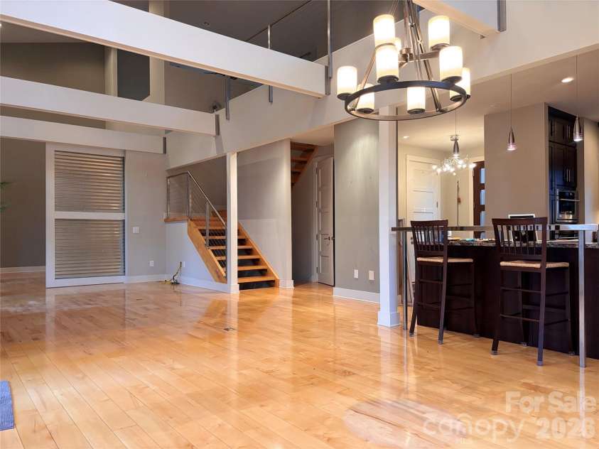 167 Trails End, Lake Lure, NC 28746.  MLS# CAR4245504, YatesRealty ID 9733. DR/GR/Kitchen