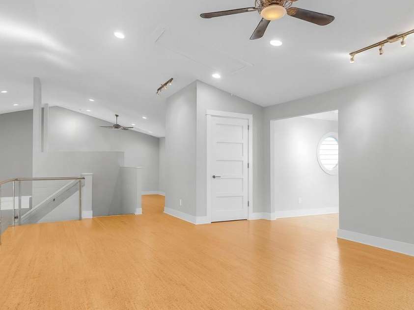 167 Trails End, Lake Lure, NC 28746.  MLS# CAR4245504, YatesRealty ID 9733. Upper loft above GR