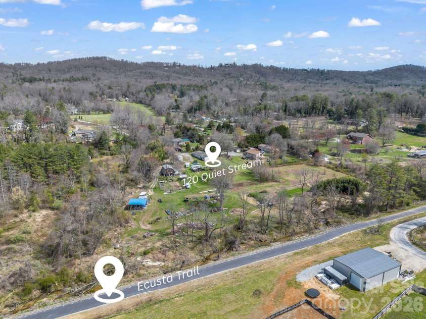 120 Quiet Stream Lane, Hendersonville, NC 28791.  MLS# CAR4360445, YatesRealty ID 9734. 