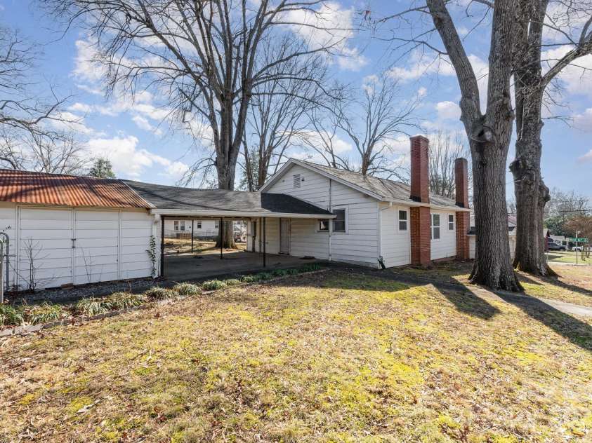 106 16th Street, Kannapolis, NC 28081.  MLS# CAR4223843, YatesRealty ID 974. 2 Car- Carport and Storage building
