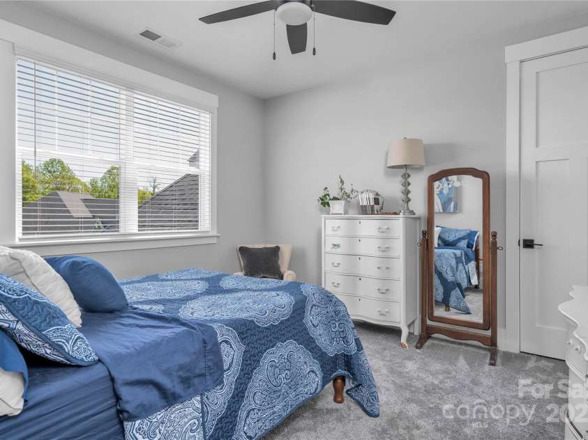 129 Ryleigh Dan Place, Mooresville, NC 28115.  MLS# CAR4222614, YatesRealty ID 9741. Bedroom 3