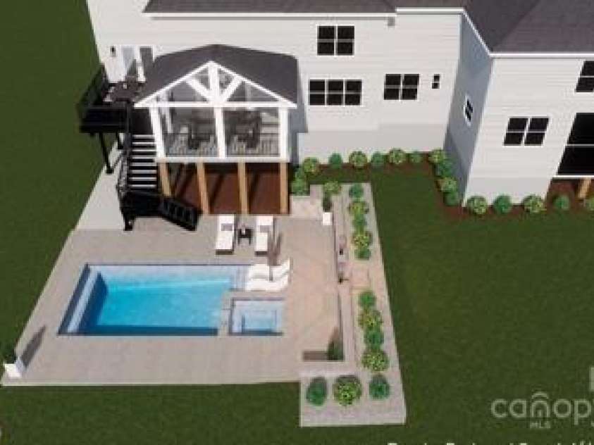 129 Ryleigh Dan Place, Mooresville, NC 28115.  MLS# CAR4222614, YatesRealty ID 9741. Rendering for Illustrative puposes only.