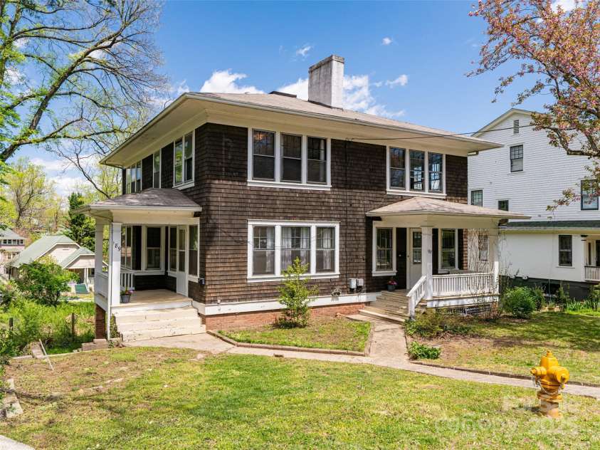 187 & 189 Pearson Drive, Asheville, NC 28801.  MLS# CAR4246914, YatesRealty ID 9743. 1920's charm
