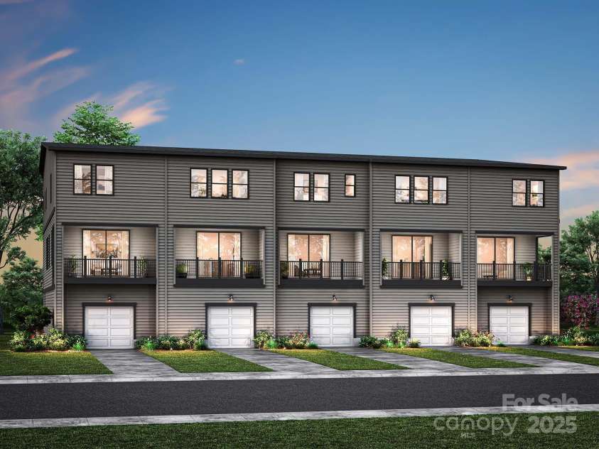 309 Old Town Village Road, Waxhaw, NC 28173.  MLS# CAR4215196, YatesRealty ID 9747. Exterior Rear Sample Building