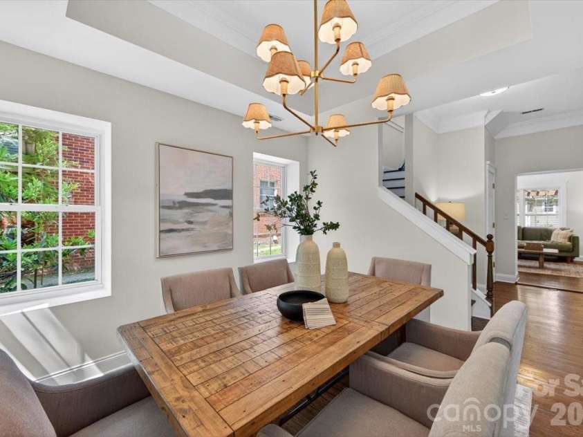 2419 Chesterfield Avenue, Charlotte, NC 28205.  MLS# CAR4365564, YatesRealty ID 9751. Dining Room