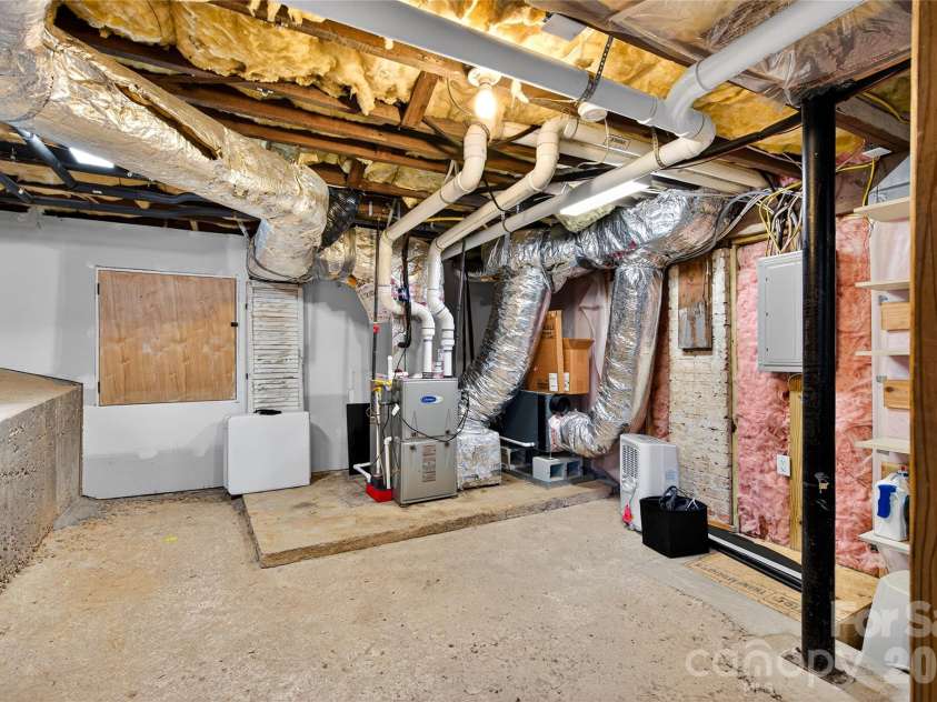 2 Hunt Hill Place, Asheville, NC 28801.  MLS# CAR4347464, YatesRealty ID 9752. Mechanical room provides clean, easy access and additional storage