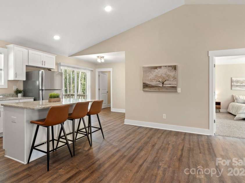 121 Orchard Street, Forest City, NC 28043.  MLS# CAR4199095, YatesRealty ID 9756. Split plan separate Main bedroom