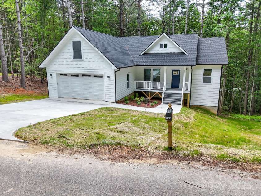 605 Knob Road, Pisgah Forest, NC 28768.  MLS# CAR4235322, YatesRealty ID 9764. 