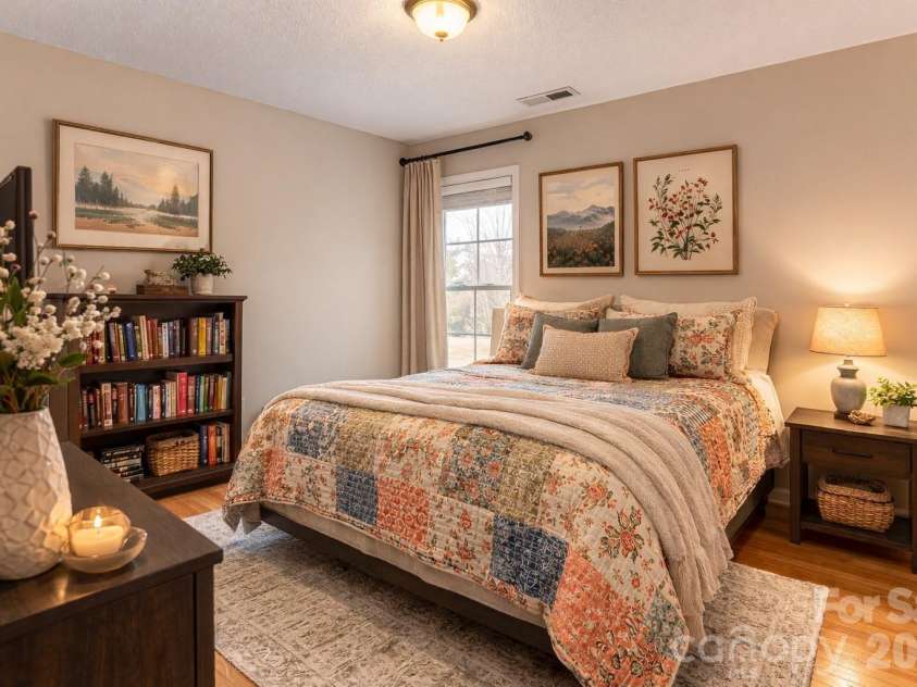 16 Kinsale Drive, Leicester, NC 28748.  MLS# CAR4340281, YatesRealty ID 9765. Virtually enhanced