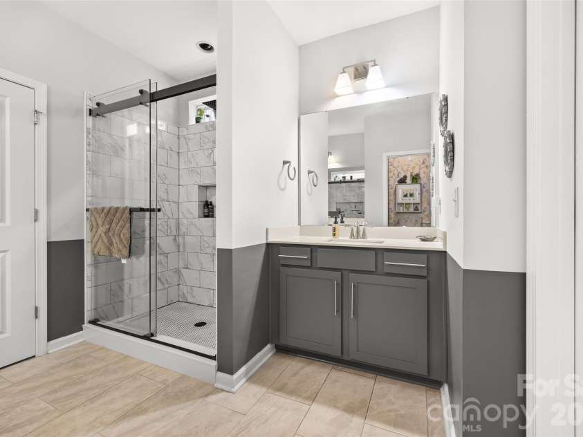 479 Shallowford Drive, Rock Hill, SC 29732.  MLS# CAR4353877, YatesRealty ID 9765. Primary Bathroom-Fully Tiled Shower