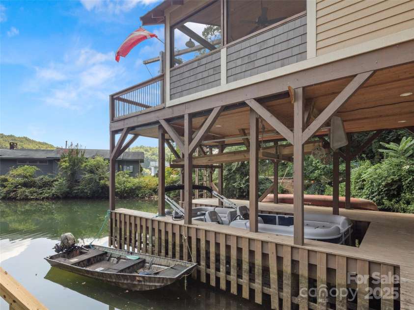 250 Mondamin Road, Zirconia, NC 28790.  MLS# CAR4248567, YatesRealty ID 9771. Boathouse