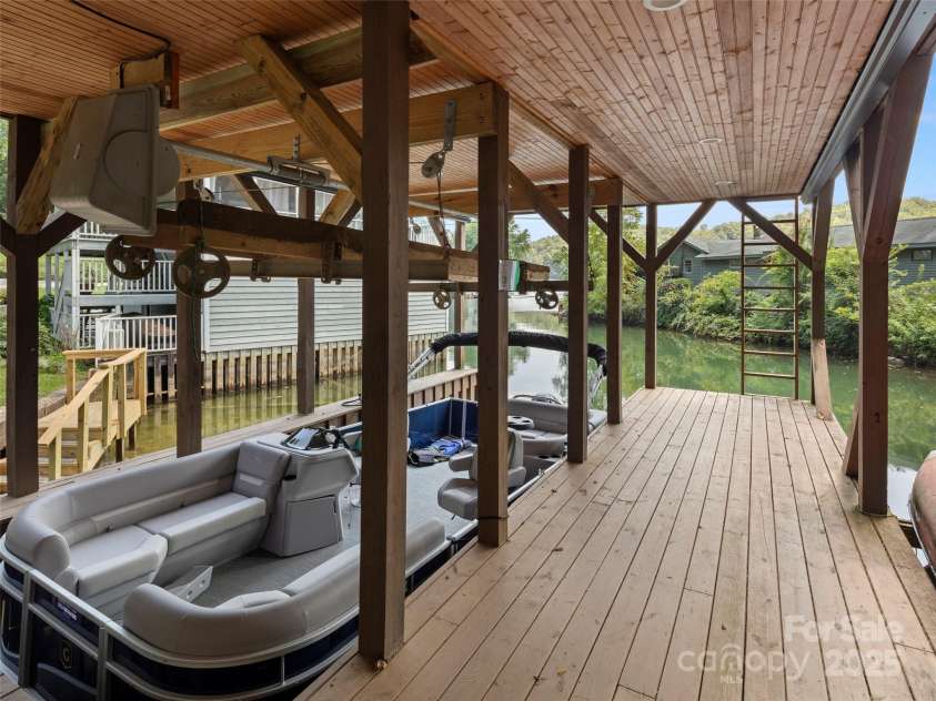 250 Mondamin Road, Zirconia, NC 28790.  MLS# CAR4248567, YatesRealty ID 9771. Boathouse