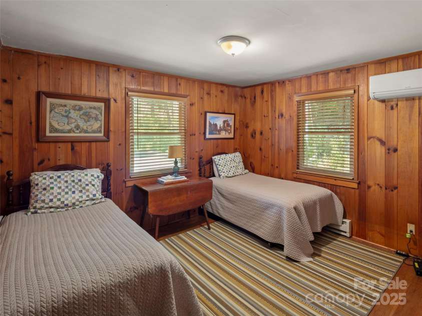 250 Mondamin Road, Zirconia, NC 28790.  MLS# CAR4248567, YatesRealty ID 9771. Main house bedroom